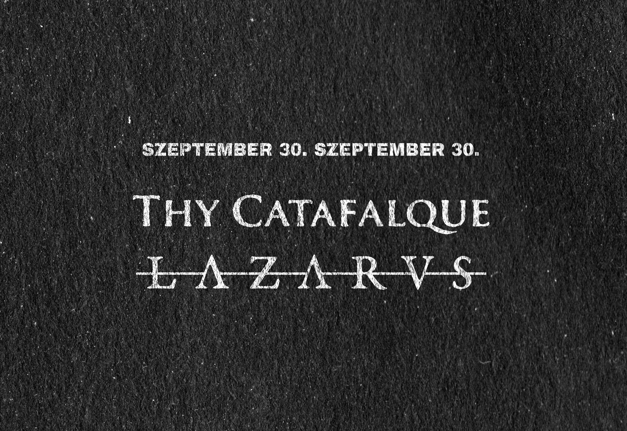 Lazarvs + Thy Catafalque - Budapest Park