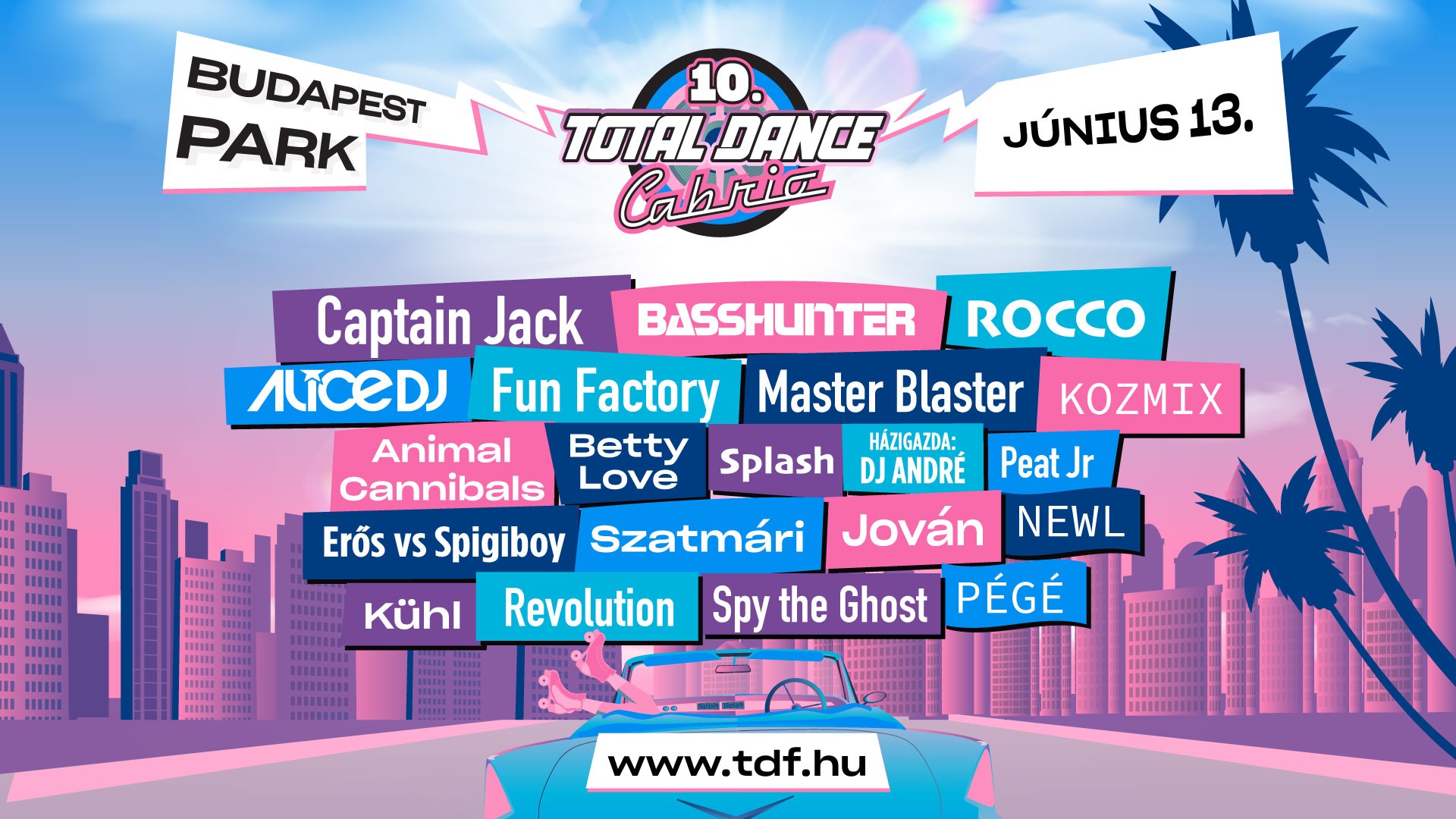 Total Dance Cabrio - Budapest Park