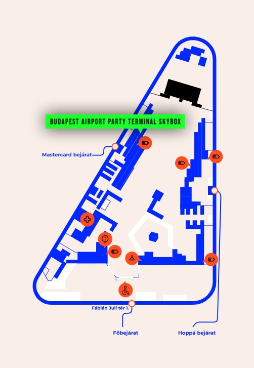 Spot: Budapest Airport Party Terminal Skybox