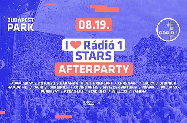 I LOVE RADIOSTARS AFTERPARTY - Budapest Park