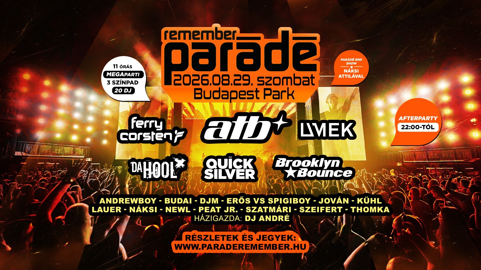 Parádé Remember - Budapest Park