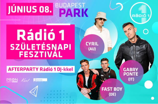 Rádió 1 Születésnapi Fesztivál - Budapest Park