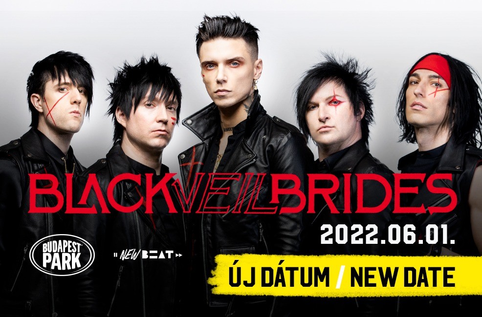 BLACK VEIL BRIDES - Budapest Park