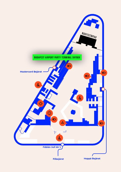Helyszín: Budapest Airport Party Terminal Skybox - a 2026-os évadban nem bérelhető