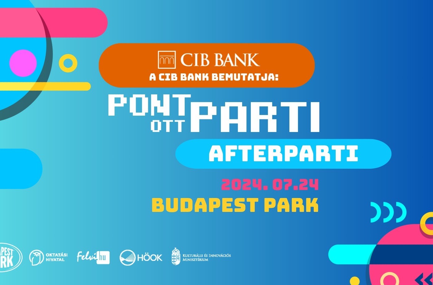 PONT OTT AFTERPARTI 2024 - JEGYÉRTÉKESÍTÉS A HELYSZÍNEN - Budapest Park