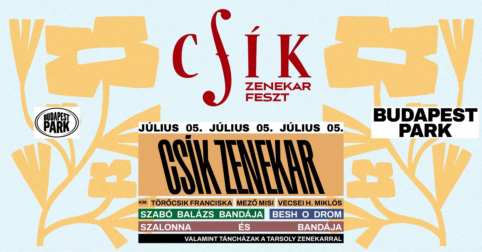 CSÍK ZENEKAR - Budapest Park