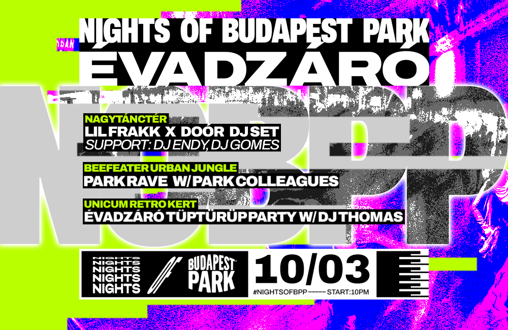 Afterparty 2026.10.03. - Budapest Park