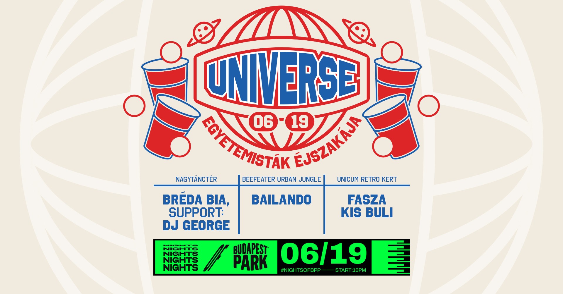 NIGHTS OF BPP ⏾ 06.19. - Budapest Park