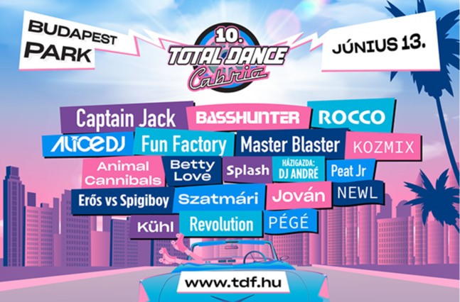Total Dance Cabrio I 10. Jubileum - Budapest Park