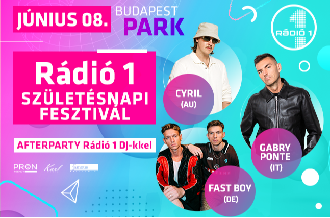 Rádió 1 Születésnapi Fesztivál - Budapest Park