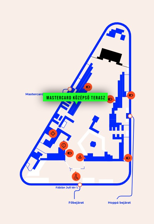 Spot: Mastercard (left) Middle Terrace