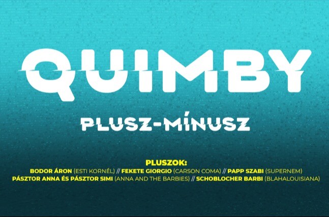 Quimby - Plusz-Mínusz - Budapest Park
