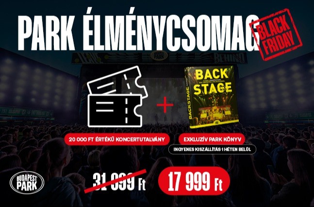 Park Élménycsomag - Black Friday - Budapest Park