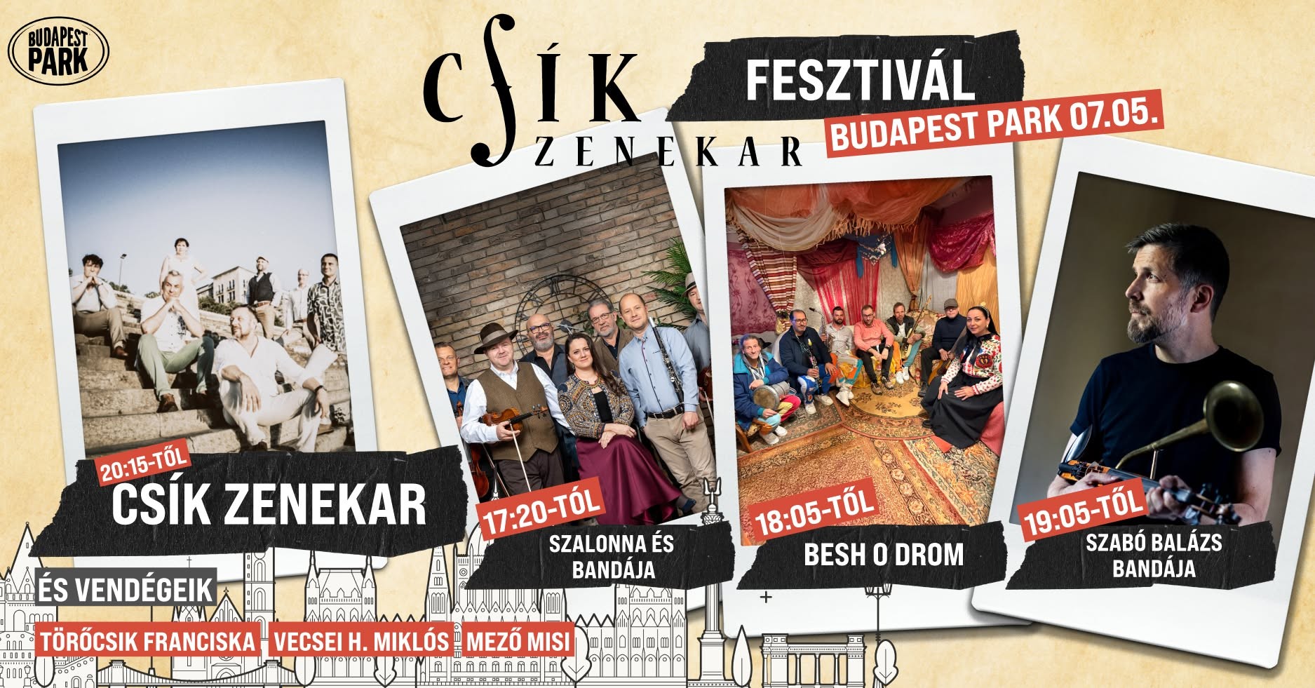 CSÍK ZENEKAR - Budapest Park