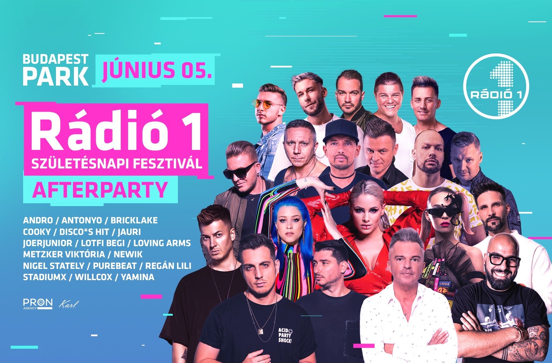 Rádió 1 Születésnapi Fesztivál Afterparty - Budapest Park