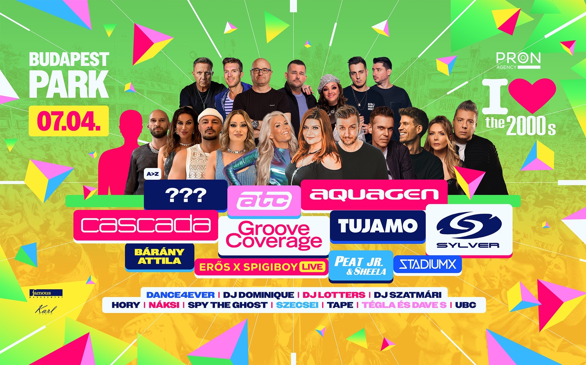 I Love 2000's - Budapest Park