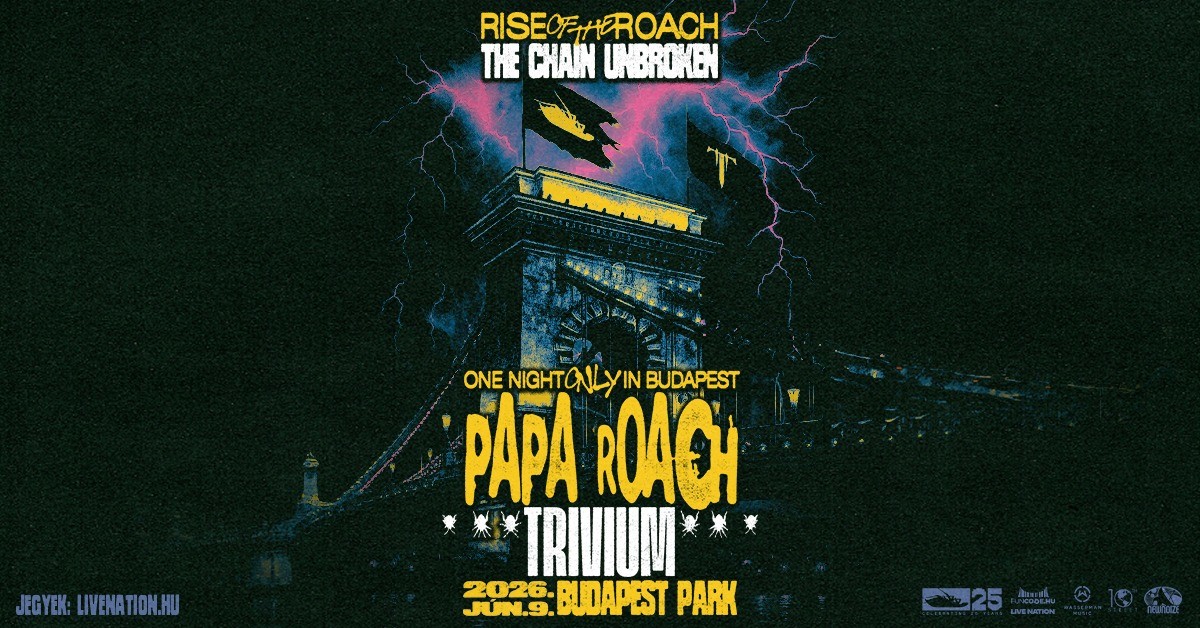 Papa Roach, Trivium - Budapest Park