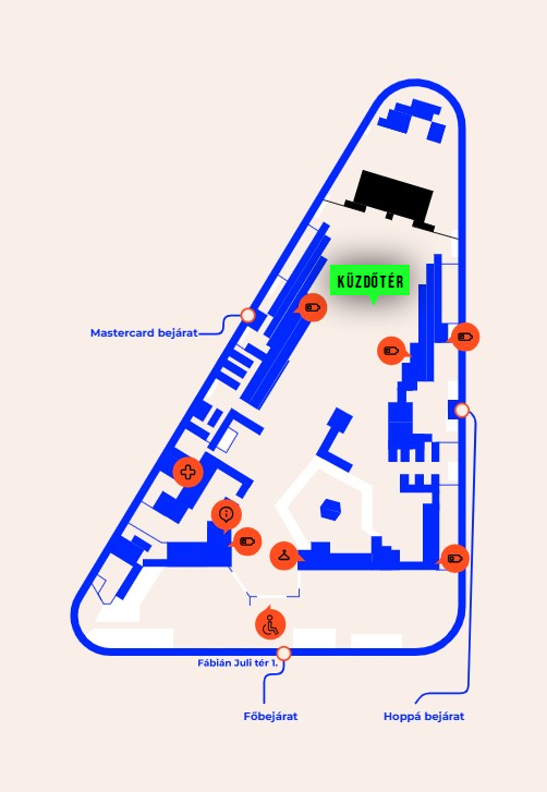 Spot: Standing area // Main Dancefloor
