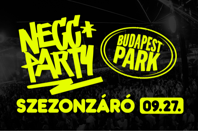 NECC PARTY // BUDAPEST PARK // 09.27. - Budapest Park