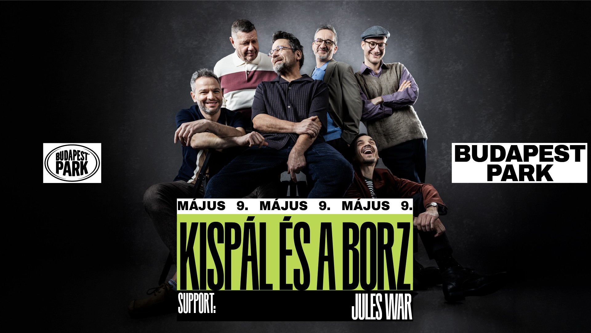 Kispál és a Borz 2026.05.09. - Budapest Park