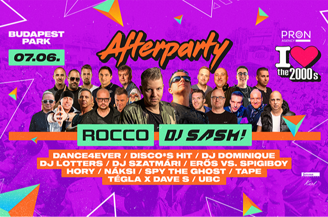 I love 2000's afterparty - Budapest Park