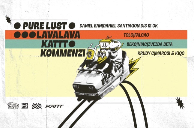 NIGHTS OF BPP ☾ 05.30. ☾ ✸ Pure Lust ✸ LavaLava ✸ KATTT ✸ Kommenzi  ✸ - Budapest Park